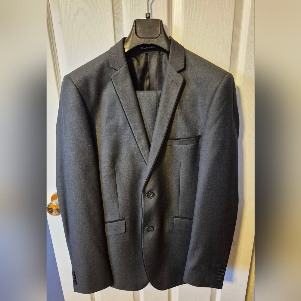 Bellissimo Charcoal Suit